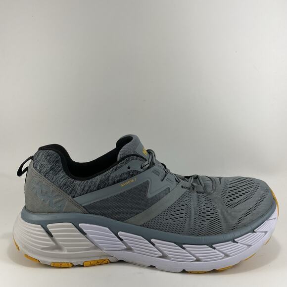Hoka One One Gaviota 2 Running Shoes Mens Size 13 Blue Mesh Athletic Sneakers - Picture 1 of 10